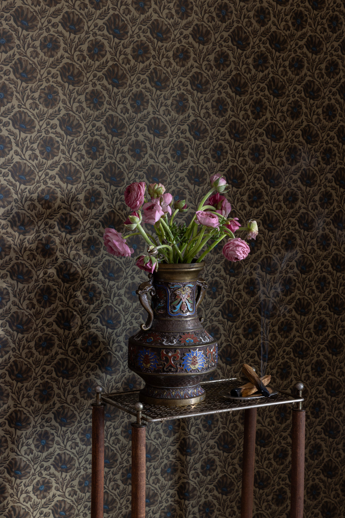 Japanese Champlevé Bronze Vase