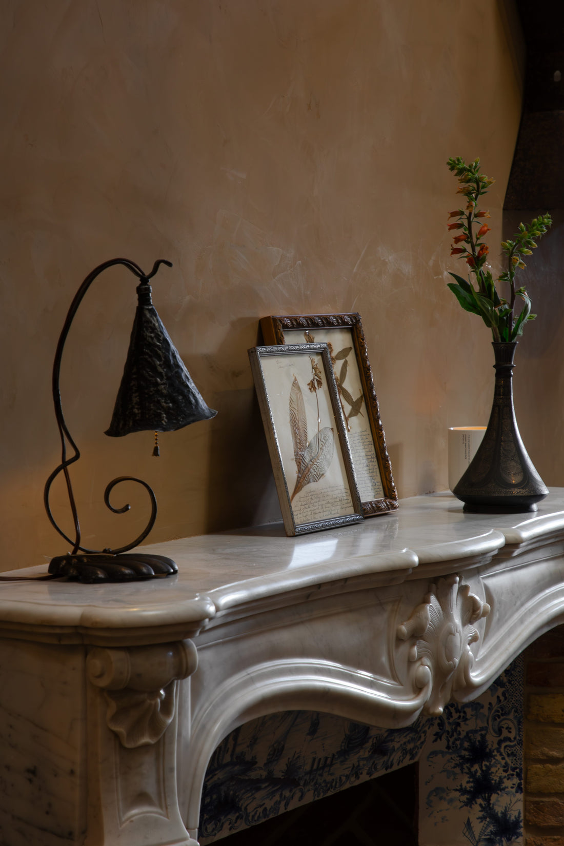 Bidriware Hand Etched Vase