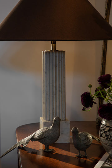 Marble Column Lamp