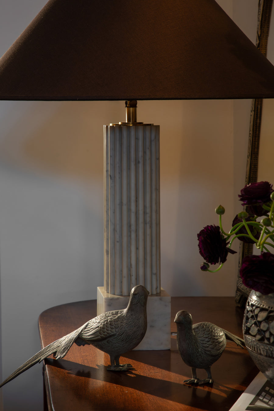 Marble Column Lamp