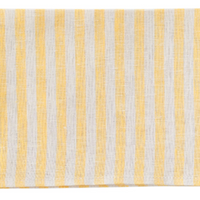 Yellow Stripe Linen Kitchen Cloth (Set of 2)