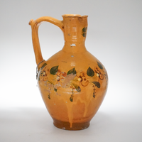 40. Hand Painted Antique Hungarian Pitcher