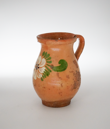03. Hand Painted Antique Hungarian Pitcher