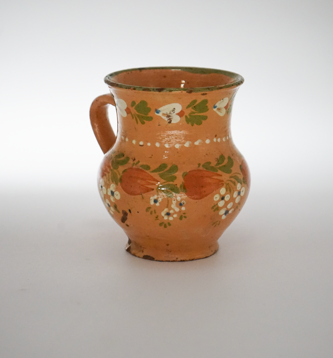 04. Hand Painted Antique Hungarian Pot