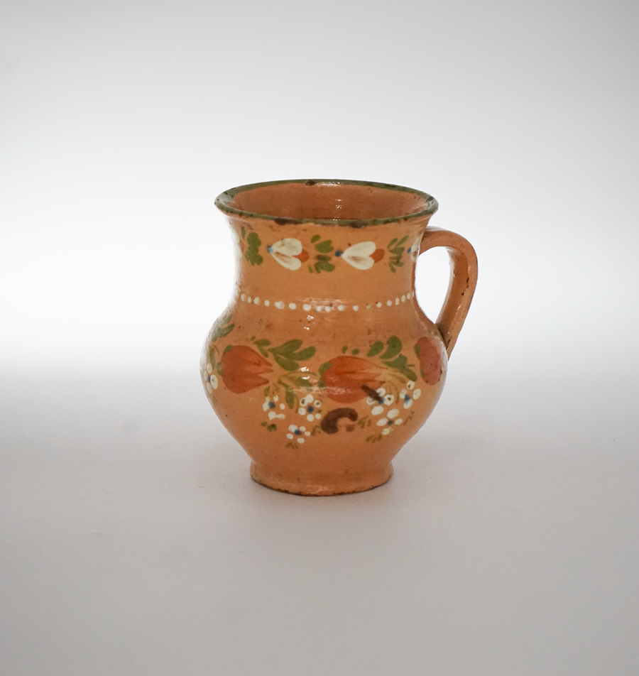 04. Hand Painted Antique Hungarian Pot