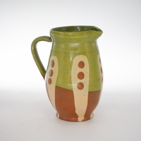 25. Hand Painted Antique Hungarian Pitcher