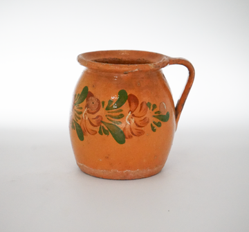 26. Hand Painted Antique Hungarian Pitcher