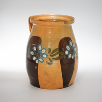 30. Hand Painted Antique Hungarian Pitcher