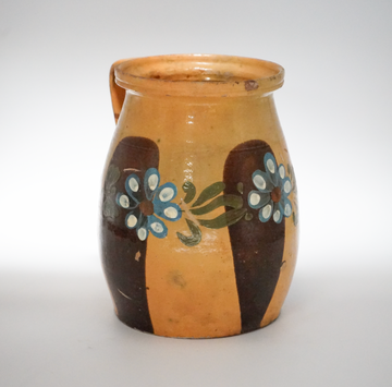 30. Hand Painted Antique Hungarian Pitcher