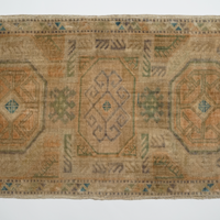 Small Vintage Turkish Rug 510.
