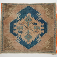 Small Vintage Turkish Rug .15