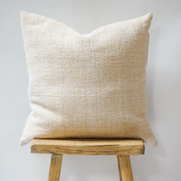 34. Textured Linen Throw Pillow