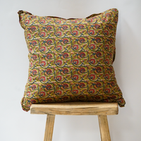 38. Handmade Block Print Pillow
