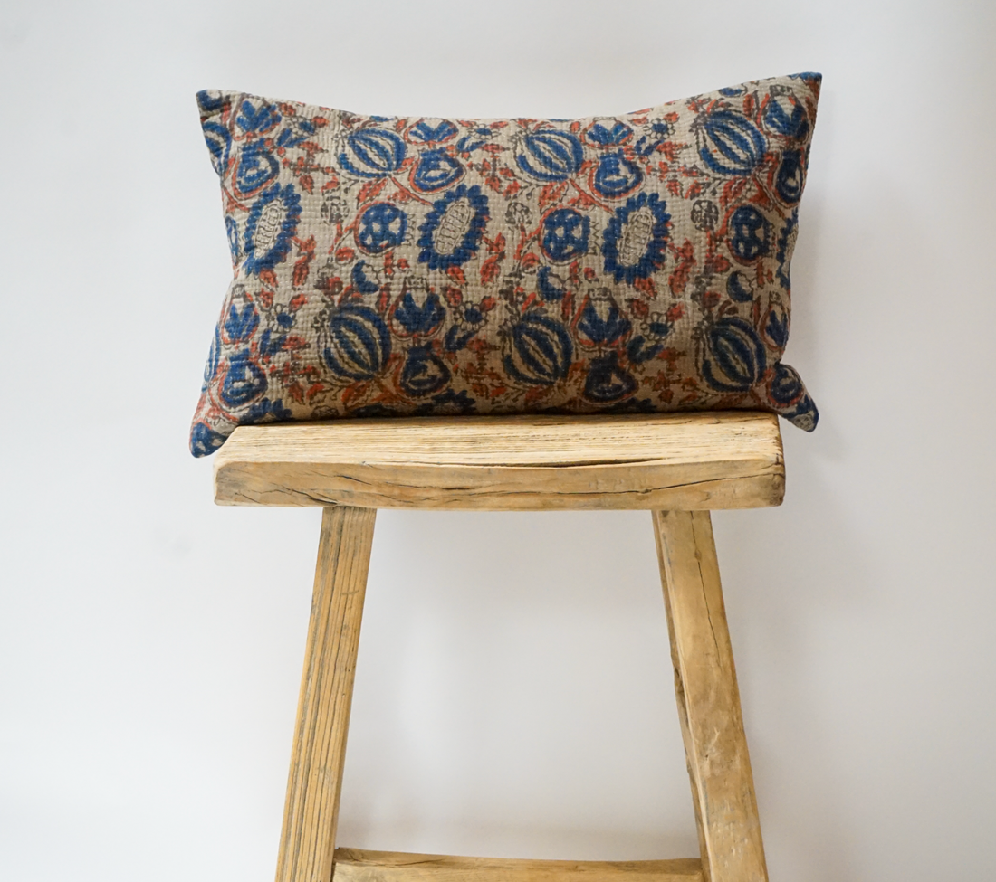 41. Handmade Textured Lumbar Pillow