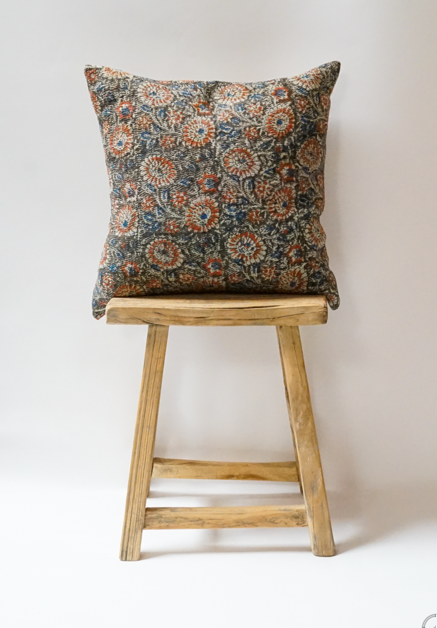53. Handmade Vintage Textile Pillow