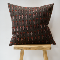 56. Handmade Block Print Pillow