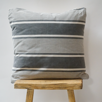 70. Handmade Linen Stripe Pillow