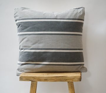 70. Handmade Linen Stripe Pillow