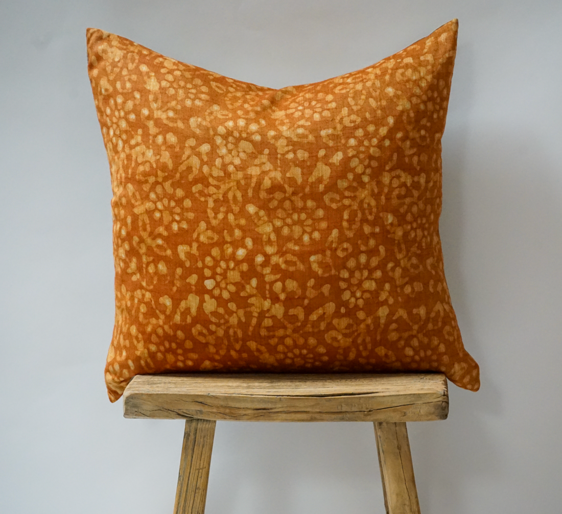 86. Handmade Vintage Textile Pillow