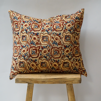 88. Handmade Block Print Textile Pillow