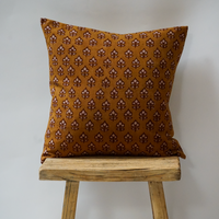 92. Handmade Block Print Textile Pillow