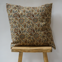 94. Handmade Block Print Textile Pillow