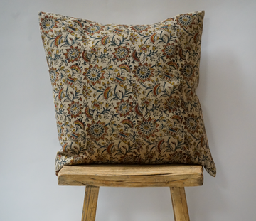 94. Handmade Block Print Textile Pillow