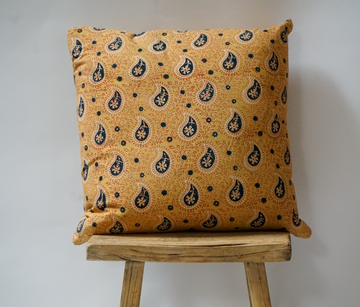 103. Handmade Block Print Pillow