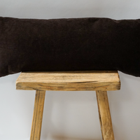 111. Handmade Corduroy Lumbar - Espresso