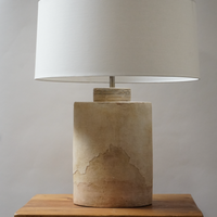 Distressed Tuscan Terracotta Table Lamp
