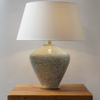 Porcelain Adriatic Mist Glaze Table Lamp