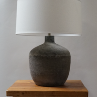 Unearthed Rhino Terracotta Table Lamp