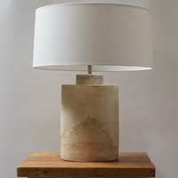 Distressed Tuscan Terracotta Table Lamp