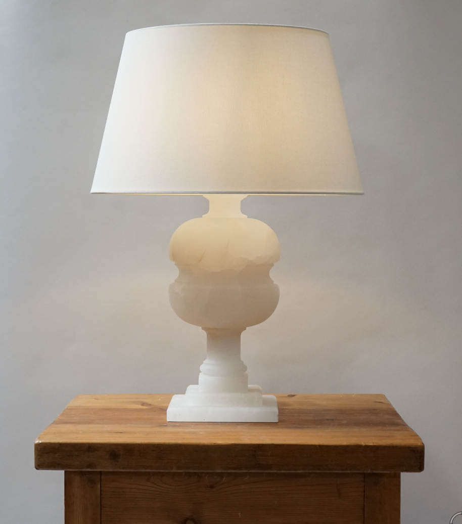 Alabaster Table Lamp