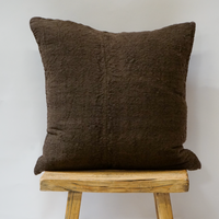 115. Handmade Textured Linen Pillow