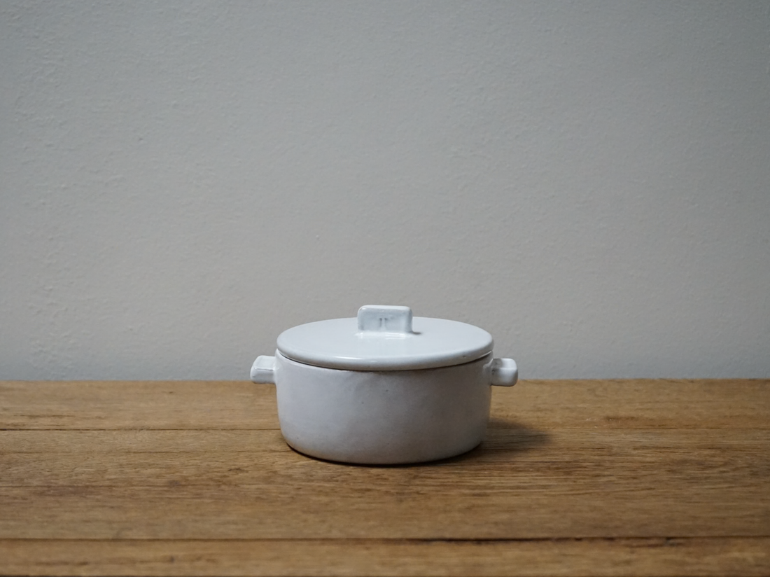 Small White Glaze Ramekin