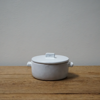 Small White Glaze Ramekin