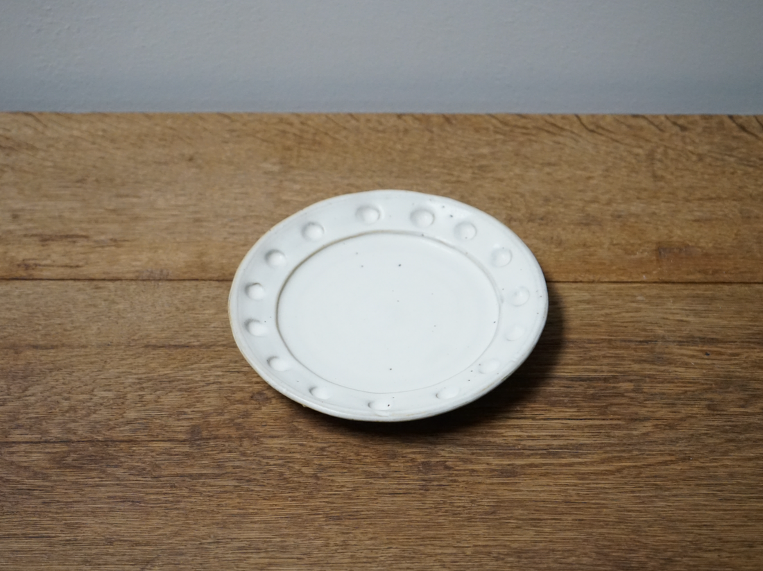 White Clay Plate - Medium (Set of 2)