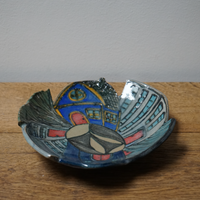 Hand Painted Ceramic Bowl