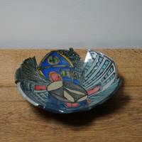 Hand Painted Ceramic Bowl