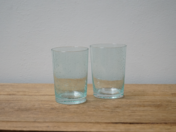 Hand Blown Water Glass (set of two)