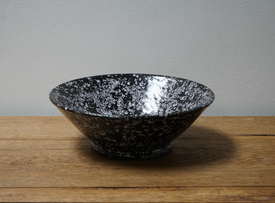 Black Speckled Bowl