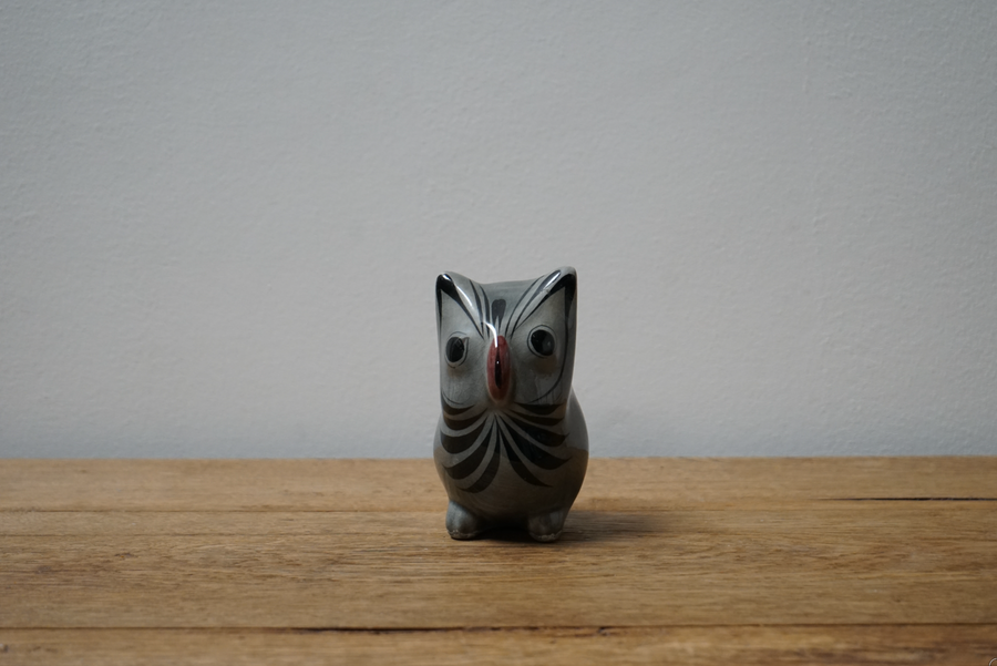 Vintage Mexican Tonala Owl