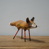 Paper Mache Fox