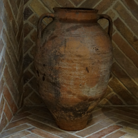 Vintage Turkish Olive Jar (Medium)