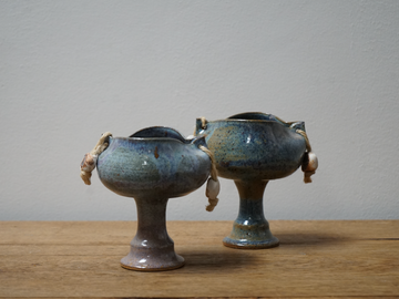 Vintage Ceramic Chinese Goblets (set of four)