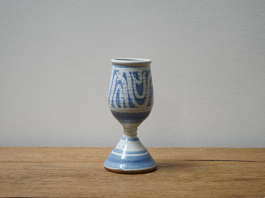 Hand Painted Wine Goblet