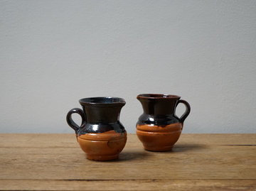 Vintage Terracotta Creamers (Set of 4)