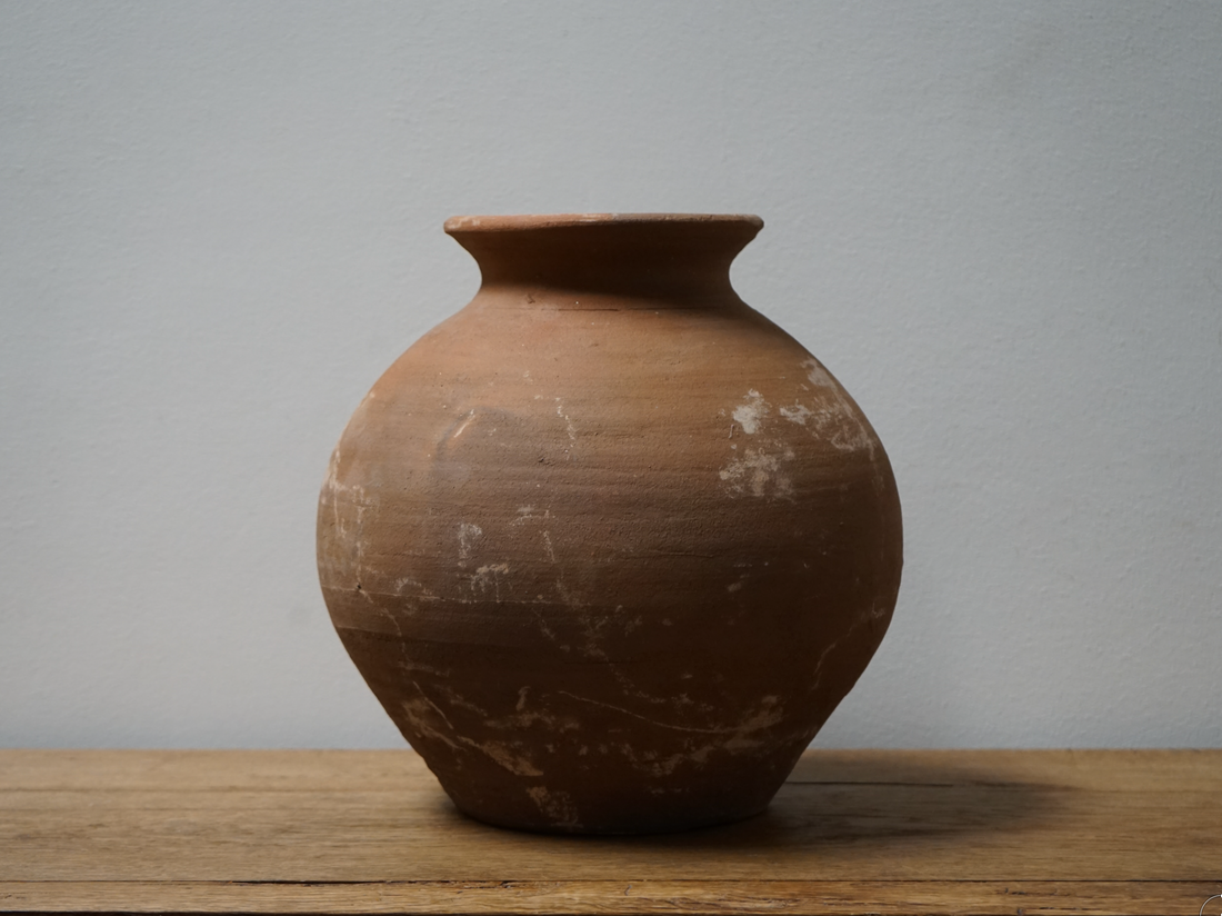 Vintage Clay Vase