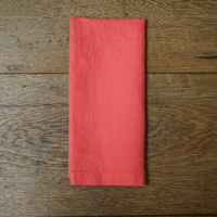 Coral Stitch Napkins (Set of 4)